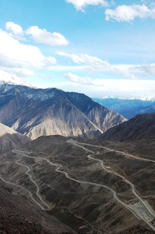 Road In Tibet Stock Photo Road In Tibet Stock Photo