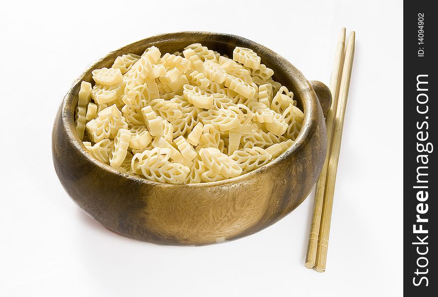 Noodles And Chinese Sticks
