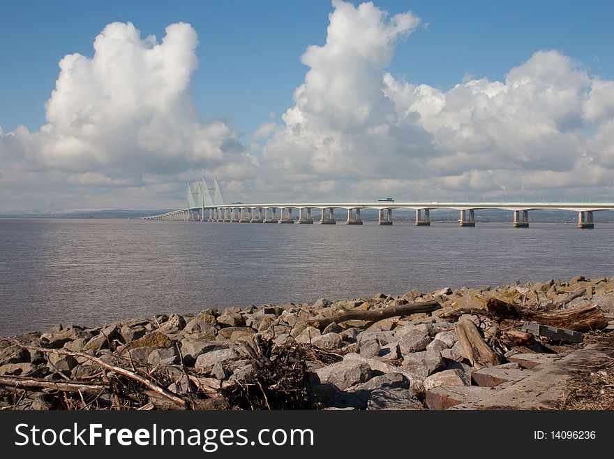 Severn Beach In Spring Time