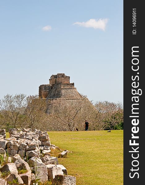 Uxmal mayan ruins yucatan mexico