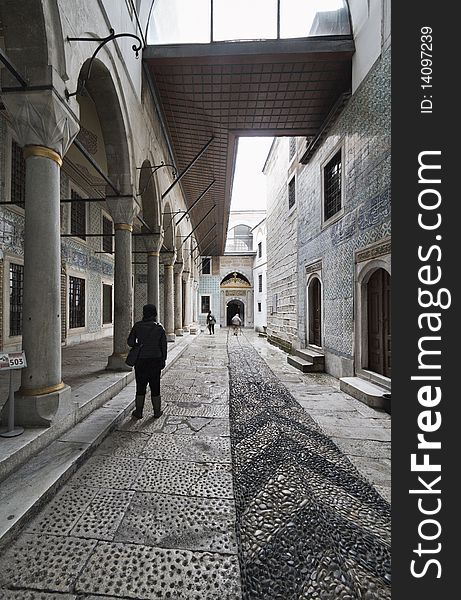 Turkey, Istanbul, Topkapi Palace, the Harem (forbidden to visitors and strangers, the Harem is one of the private apartments of the Sultan called Harem-i Humayun, where the sultan and his family lived)