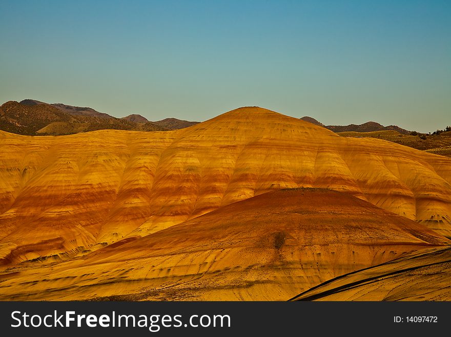 Painted Hills, John Day Fossil Beds National Monument, Northeastern Oregon, U.S.A.