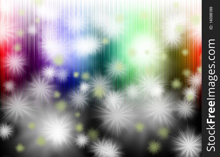 Abstract colorful light background