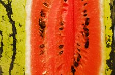 Bright Colourful Water-melon Royalty Free Stock Image Bright Colourful Water-melon Royalty Free Stock Image
