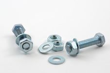 Nuts And Bolts 01 Royalty Free Stock Images Nuts And Bolts 01 Royalty Free Stock Images