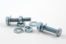 Nuts And Bolts 03 Royalty Free Stock Photo
