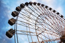 An Evening Ferris Wheel Stock Photo