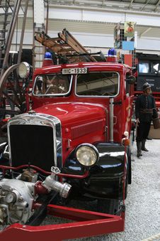 Old Fire Truck Stock Photo Old Fire Truck Stock Photo