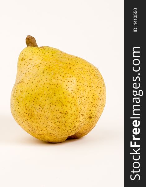 Pear on plain background, Studio shot.