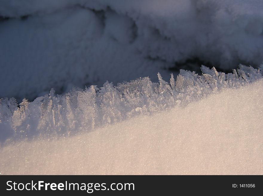 Winter scene near Ottawa, Canada