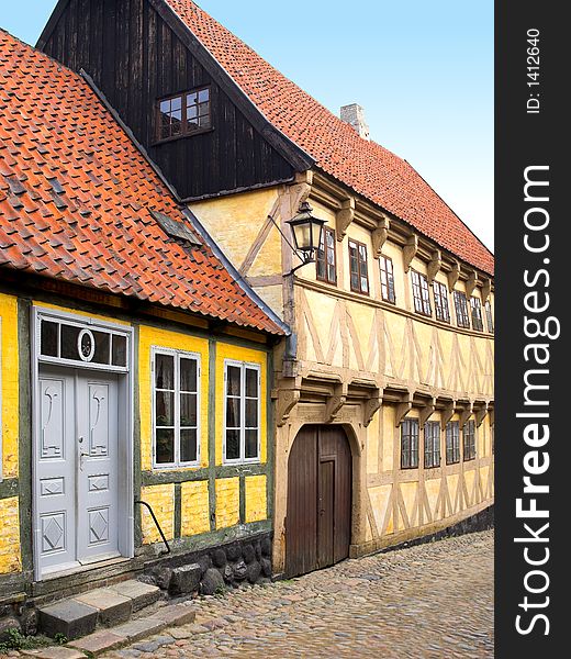 Old Danish houses