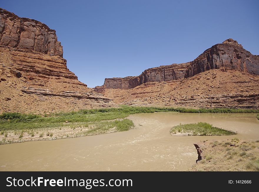 Colorado River Near Moab