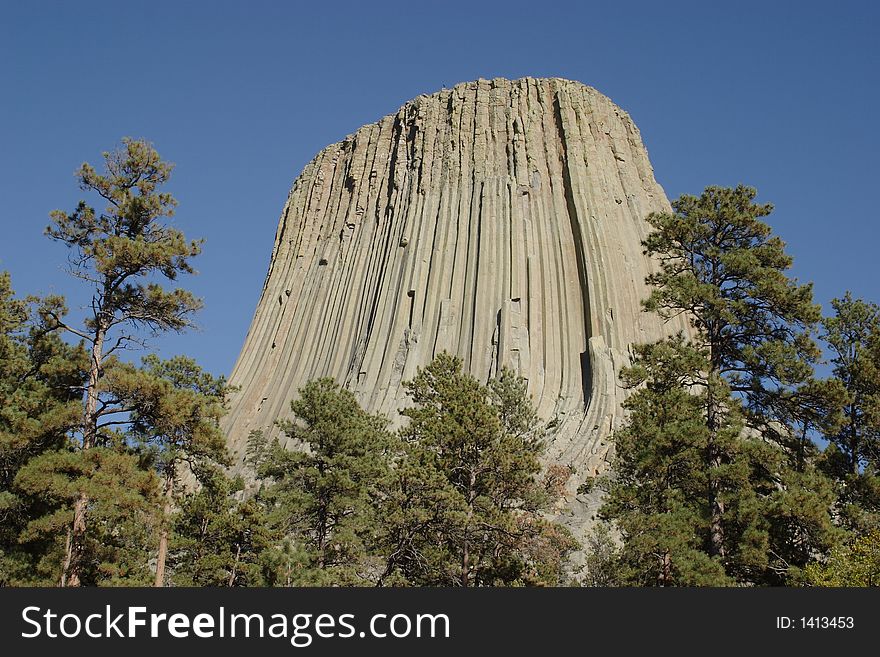 Devils Tower from the Tower Trail