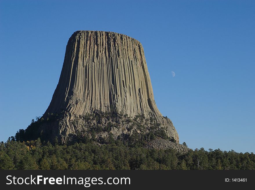 Devils Tower National Monument in Wyoming