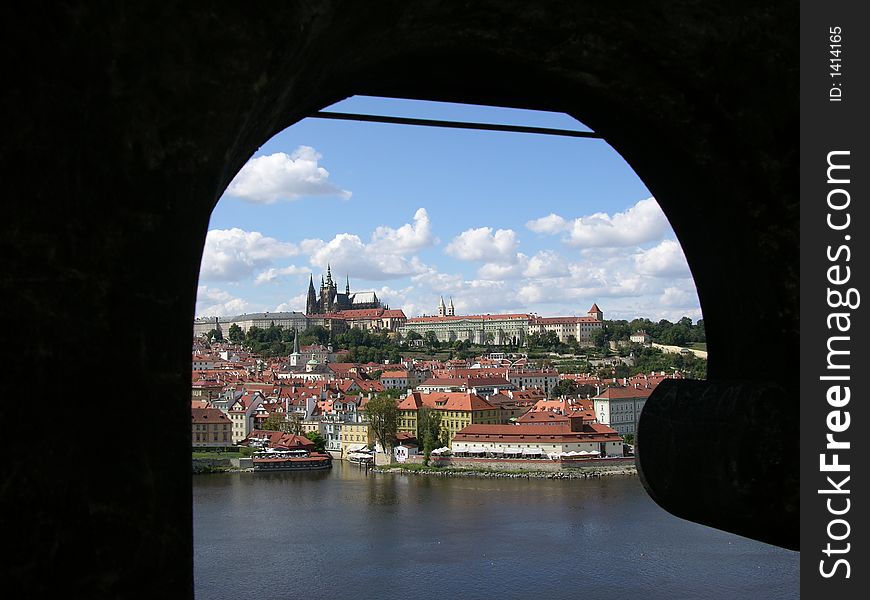View on old part of Prague