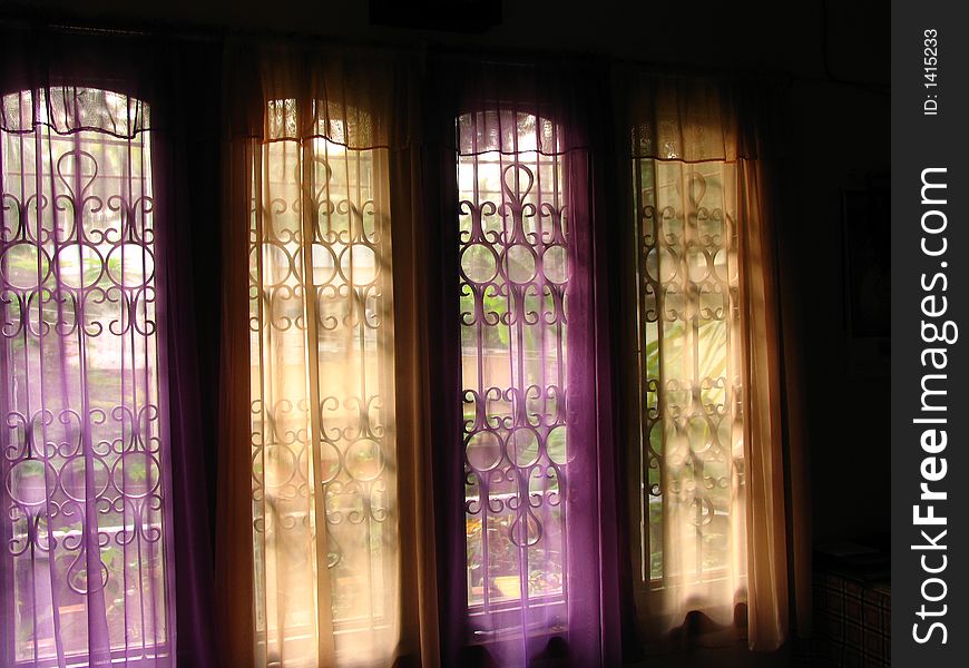 Window to the world, A clolorfull window to show the color of the world ahead