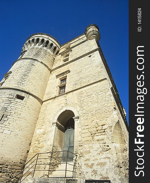 Medieval castle of Gordes, a picturesque antique village in Provence, France, europe. Medieval castle of Gordes, a picturesque antique village in Provence, France, europe