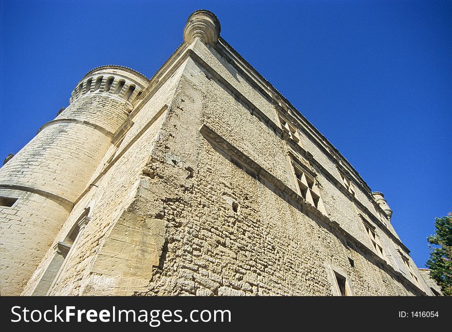Medieval castle of Gordes, a picturesque antique village in Provence, France, europe. Medieval castle of Gordes, a picturesque antique village in Provence, France, europe