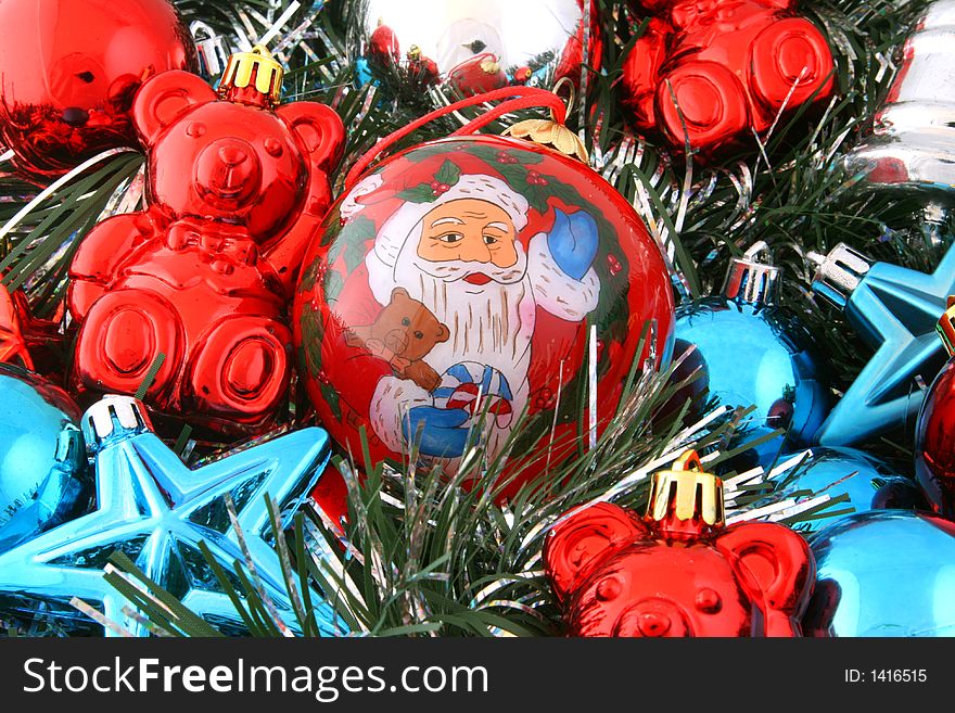 Santa claus decorations