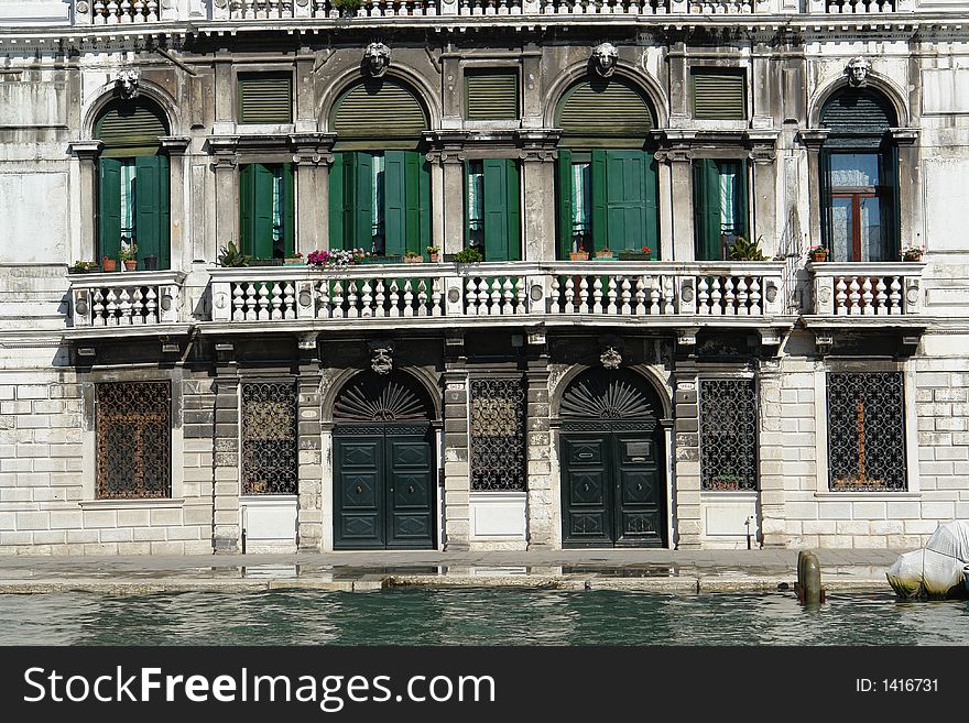 A palazzo in Venice, Italy