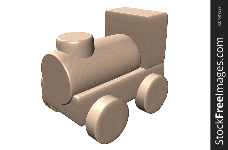 Wooden Toy Train