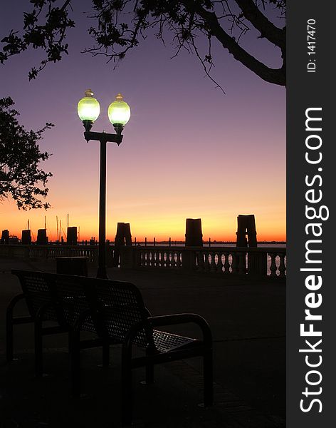 Pier Park Sunset