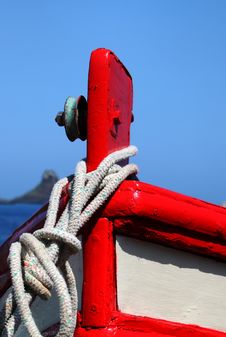 Prow Of Fishing Boat Stock Photography Prow Of Fishing Boat Stock Photography
