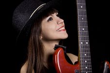 Female Country Singer Stock Photography Female Country Singer Stock Photography