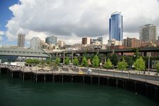 Seattle Waterfront Royalty Free Stock Image
