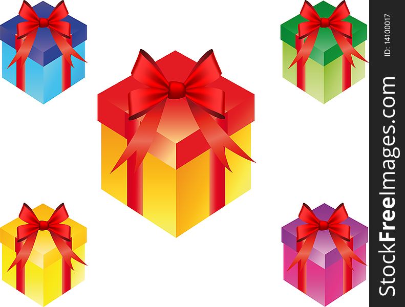 Color Vector gift box set