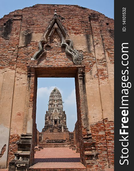 Wat Ratburana, Ayutthaya, Thailand