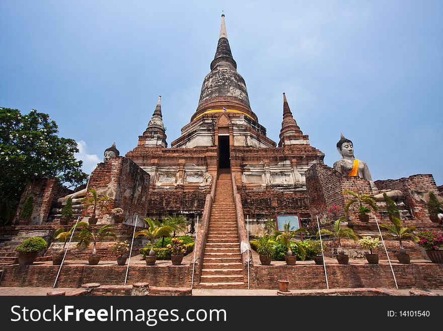 Wat Yai Chai Mongkol, Ayutthaya, Thailand