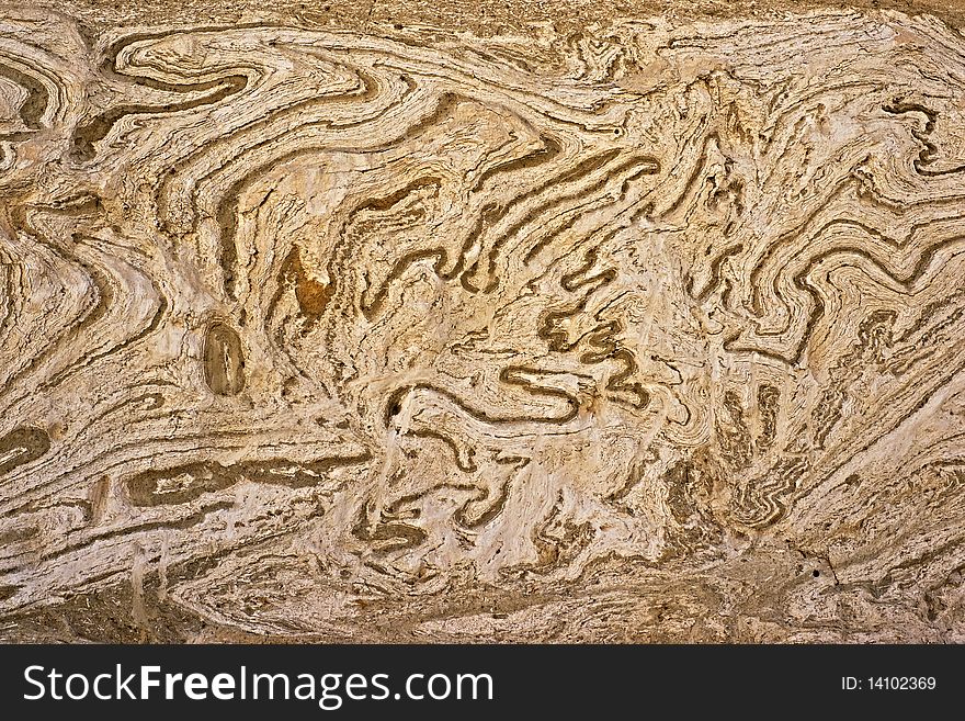 Close-up of sandstone.