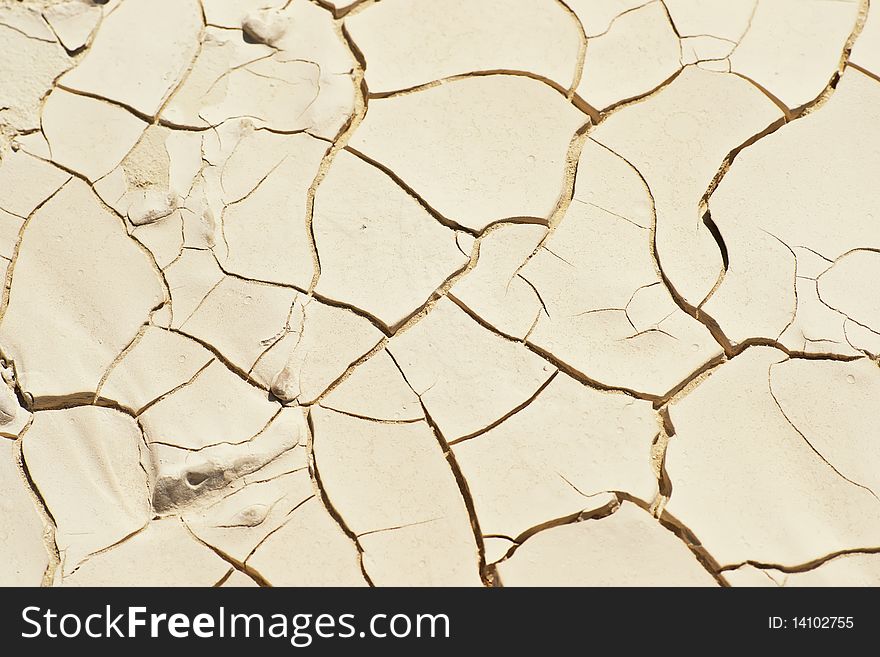 Cracked earth due to drought. Cracked earth due to drought.