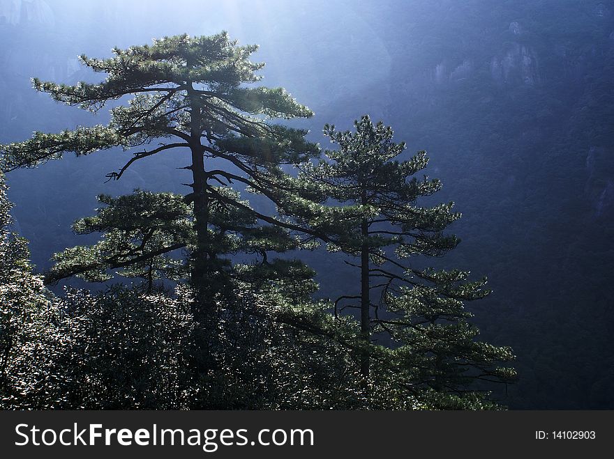 Highest Mountan Peak In JiangXi, China