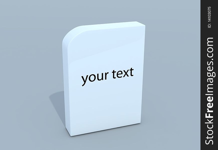 The your text simple box