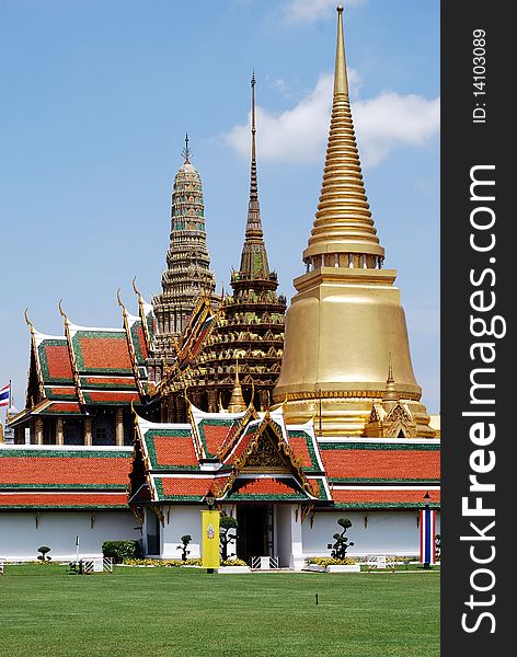 Wat Phra Kaeo in Bangkok, Thailand