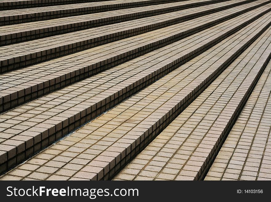 Staircase of a modern building