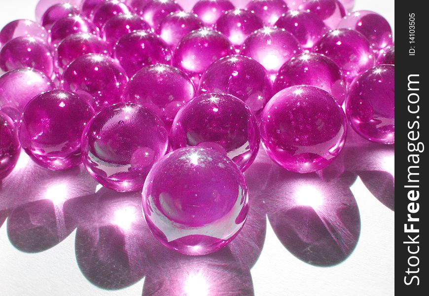 Abstract pink balls blurs background. Abstract pink balls blurs background