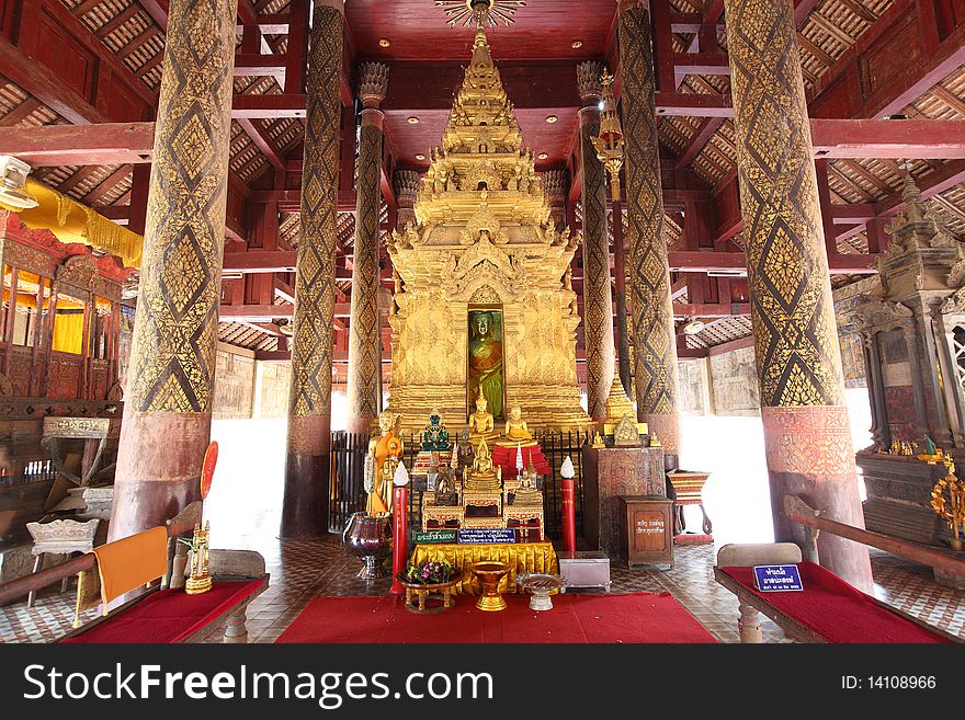 Buddha Image, Lampang, Thailand