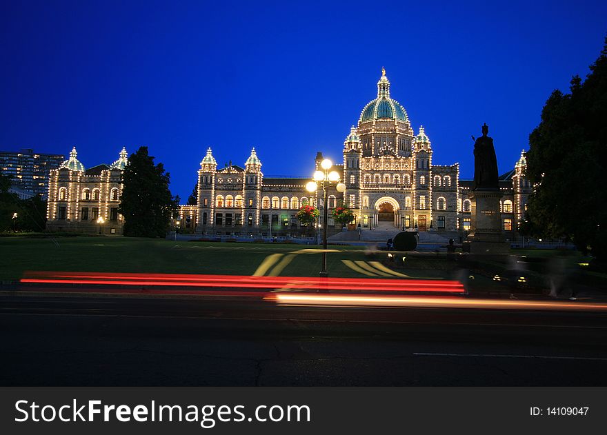 Parliment Building in Victoria, vancouver Island British Columbia Canada. Parliment Building in Victoria, vancouver Island British Columbia Canada