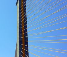 Cable-stayed Bridge Stock Image Cable-stayed Bridge Stock Image