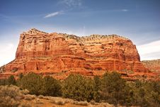 Courthouse Butte In Sedona Stock Photos