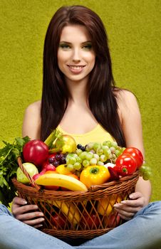 Fruits And Vegetables Stock Image Fruits And Vegetables Stock Image
