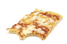 Eaten Pizza Stock Images Eaten Pizza Stock Images