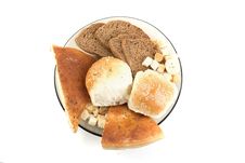 Set Of Different Types Of Bread Royalty Free Stock Photography Set Of Different Types Of Bread Royalty Free Stock Photography