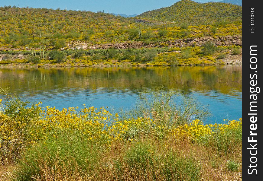 Lake Pleasant reflection