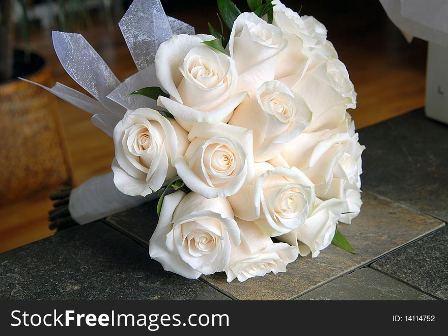 Wedding flower bouquet, close up image. Wedding flower bouquet, close up image