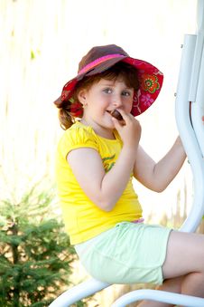 Eating Cookies Stock Image Eating Cookies Stock Image
