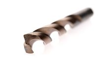 Shallow Focus Macro Of A Drill Bit Royalty Free Stock Photography Shallow Focus Macro Of A Drill Bit Royalty Free Stock Photography